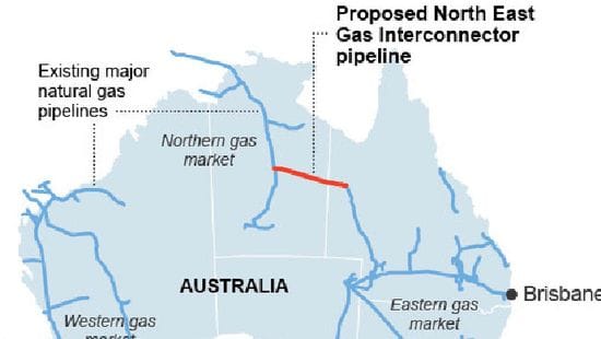 WA gas could be piped to the east